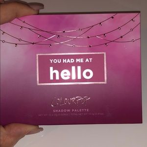 ColourPop “ You has me at hello“eye shadow palette